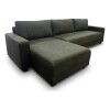 Sofá 3 Cuerpos + Chaise derecho - Tela Pet friendly gris Sofá 3 Cuerpos + Chaise derecho - Tela Pet friendly gris