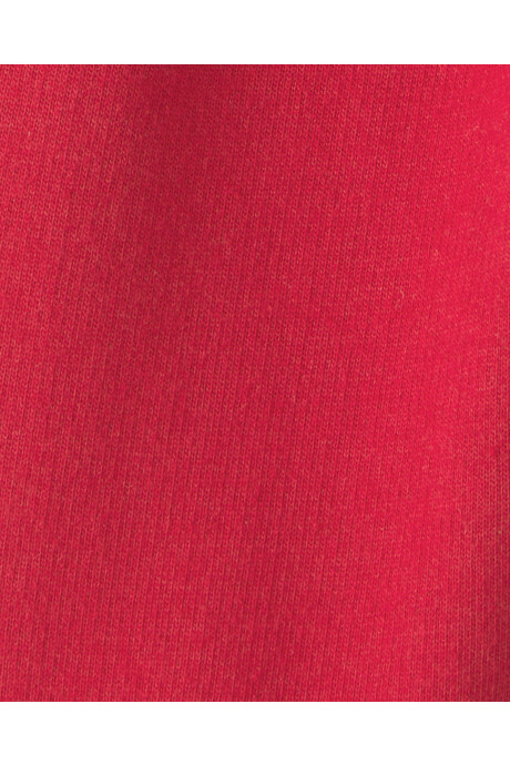 Pantalón deportivo de algodón, rojo Sin color