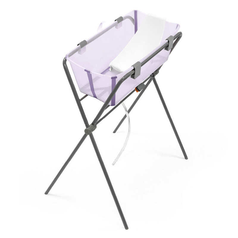 Baño Plegable Flexi Bath Stokke Transparente / Lavanda Baño Plegable Flexi Bath Stokke Transparente / Lavanda
