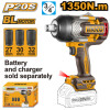 LLAVE DE IMPACTO A BATERIA BRUSHLESS 3/4´´ 1350NM P20S 20V + 3 DADOS 273032MM S LLAVE DE IMPACTO A BATERIA BRUSHLESS 3/4´´ 1350NM P20S 20V + 3 DADOS 273032MM S