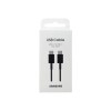 Cable original Samsung Tipo-C a Tipo-C 1.8 metros color negro Cable Original Samsung Tipo-c A Tipo-c 1.8 Metros Color Negro