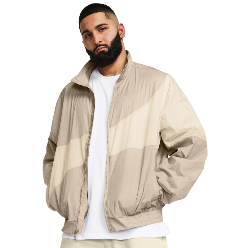 UA Legacy Crinkle Jacket-BRN BRN-203