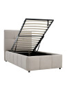 Estructura cama VEMMELEV 1 Plaza 90x200 beige Estructura cama VEMMELEV 1 Plaza 90x200 beige