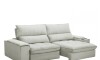 Sillón 3 cuerpos Retráctil Reclinable - Bariloche Beige