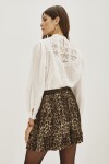 Falda Pleats Wild Negro