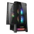 Gabinete Cougar Duoface Rgb Mid Towe GABINETE COUGAR DUOFACE RGB BLACK
