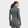 Campera Adidas Optime Essentials Gris