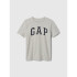 V-BAS SS LOGO TEE LIGHT HEATHER GREY B08