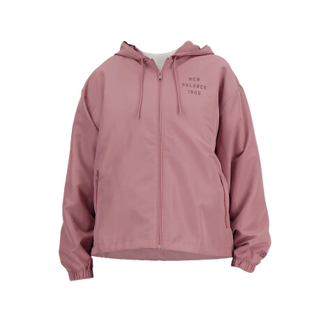 CAMPERA NEW BALANCE ICONIC COLLEGIATE WOVEN PINK