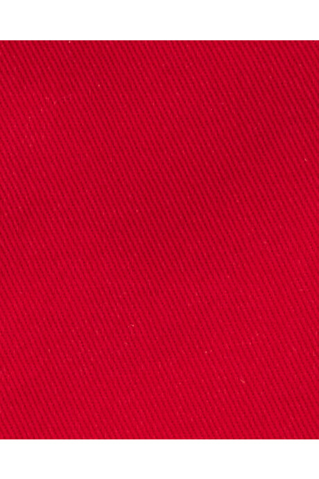 Enterito corto de sarga, con ribete de encaje Sin color