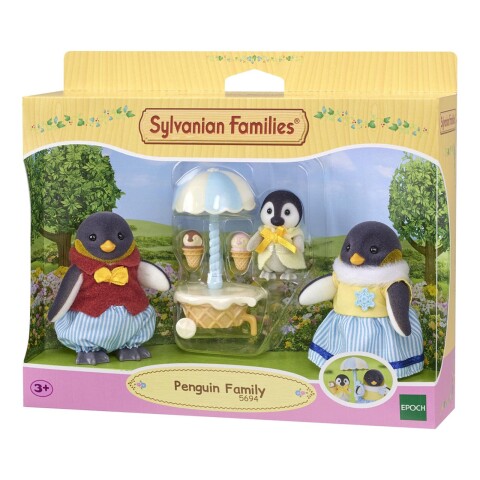 Sylvanian Families Familia Pinguino Juguete Figuras Niños Sylvanian Families Familia Pinguino Juguete Figuras Niños