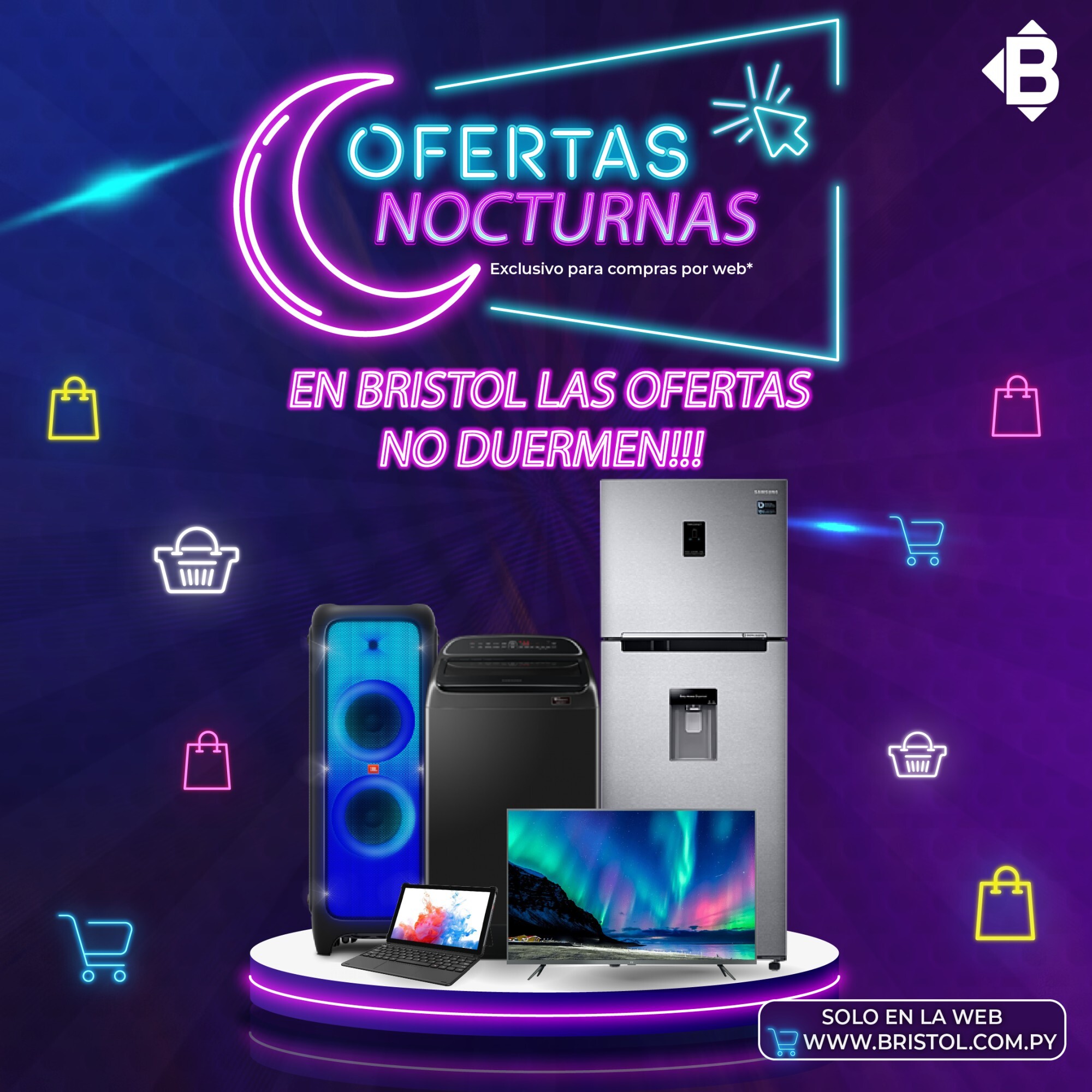 POP Up ofertas nocturnas