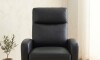 Butaca 1 Cuerpo Tela Repelente al Agua Living - Barrel Negro Cuerina