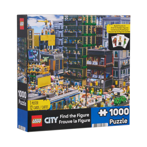 Puzzle LEGO City Encuentra la Figura 1000 Piezas U