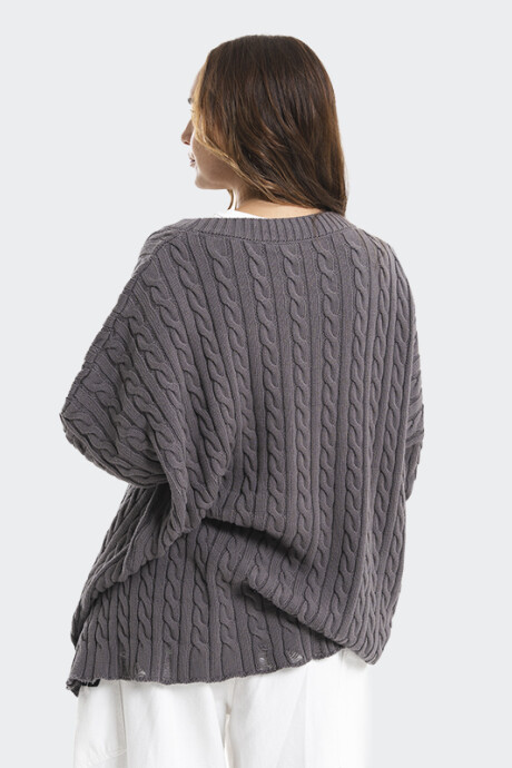 Buzo Pulau Tejido 8 Gris