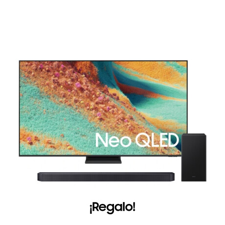 Smart TV Samsung 75" Neo QLED QN85F 4K Vision AI (2025) + Barra de Sonido HW-B650 de Regalo Smart TV Samsung 75" Neo QLED QN85F 4K Vision AI (2025) + Barra de Sonido HW-B650 de Regalo