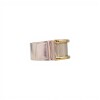 Anillo esclavo- Plata y Oro-Sin piedra-AN5954 sinpiedra