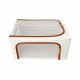 Caja Organizadora Zapatos Calzado Plegable Ropero Armario - Color Beige - Talle M Caja Organizadora Zapatos Calzado Plegable Ropero Armario - Color Beige - Talle M
