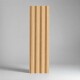 Panel ranurado WPC 290x16cm MARRON CLARO