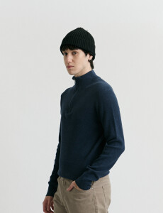 470988 CARDIGAN HARRY Azul Piedra Melange