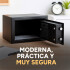 Caja Fuerte Cofre Electronica Digital Llaves Seguridad Color Variante Negro