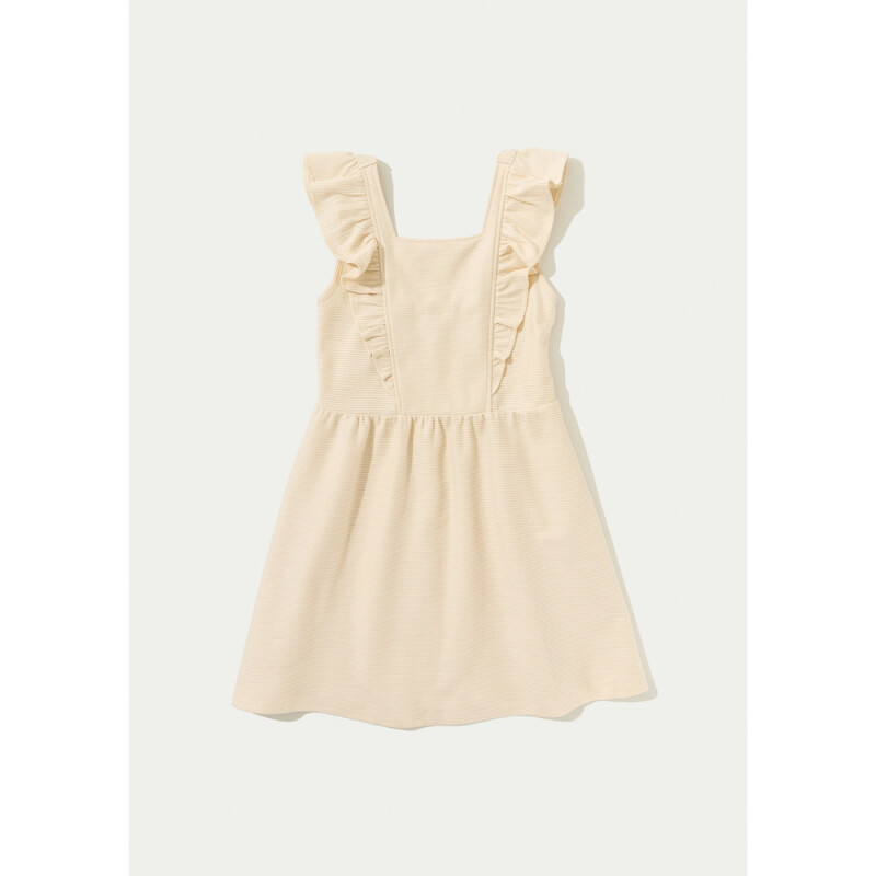 VESTIDO FEM CAQUI CLARO