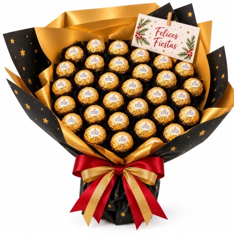 Ramo Ferrero Rocher Navideño - 30 unidades