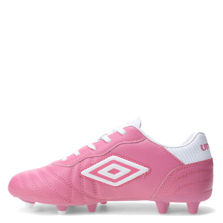 Championes de Fútbol 11 Infantiles Umbro Touch HG Rosado - Blanco