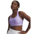 UA Crossback Mid Bra-PNK PPL-538