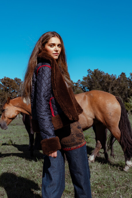 Vaquero Colibrí óxido / Azul