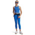 Motion Solid Ankle Crop-PNK BLU-402