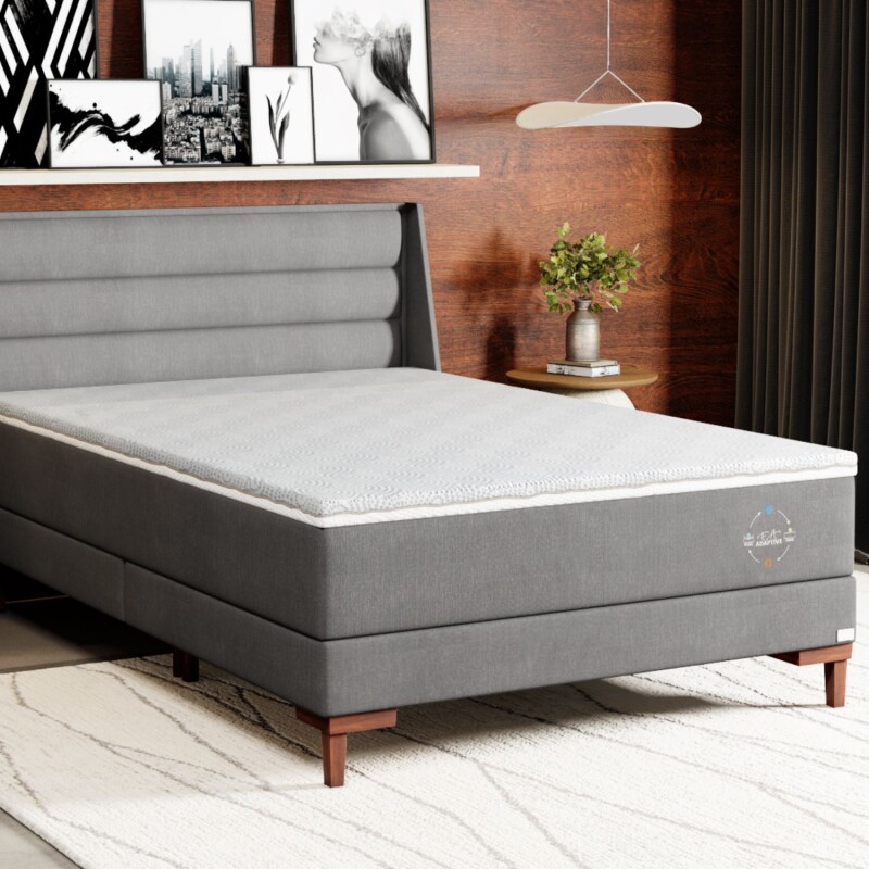 Somier de espuma Adaptive Hipersoft Queen 158x198x025