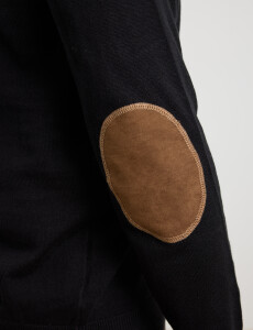 470996 SWEATER MEDIO CIERRE HARRINGTON LABEL Negro