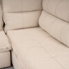 Sillón 5 Cuerpos con Chaise Retráctil y Reclinable - Cesky Beige Derecho