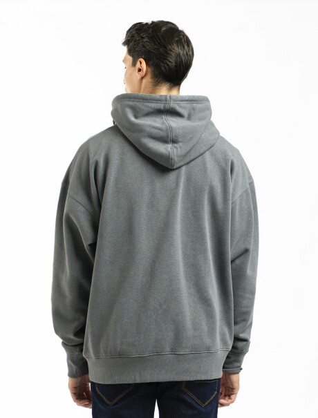 Canguro de Felpa Oversized California Gris Topo