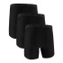 UA PERFORMANCE TECH - SOLID 6 IN 3PK - BLU BLK-001