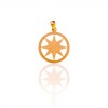 Dije Estrella-Oro bajo-Sin piedra-CP8575 sinpiedra