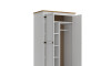 Ropero 2 puertas 1 Cajón Madera - Linea Mexicana Blanco