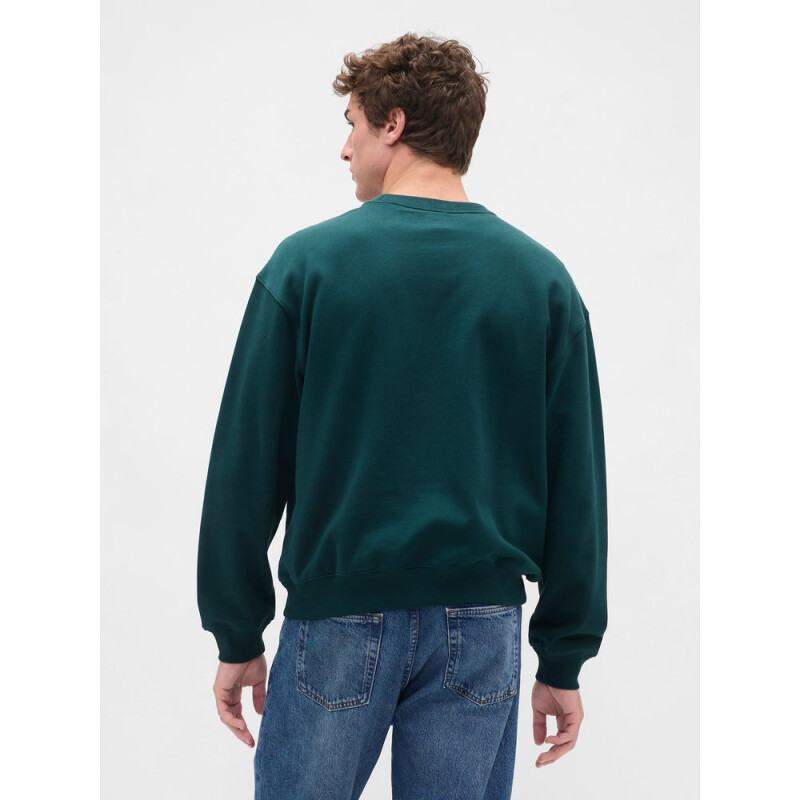 CORP LOGO CREW TROPIC GREEN