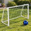 Arco de fútbol Entrenamiento 120 × 80 cm con red y pelota Arco de fútbol Entrenamiento 120 × 80 cm con red y pelota