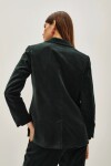 Saco Taylor Velvet Verde