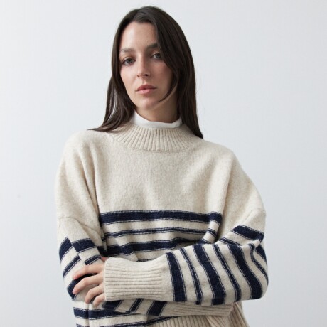 POLERA CROW Azul Marino