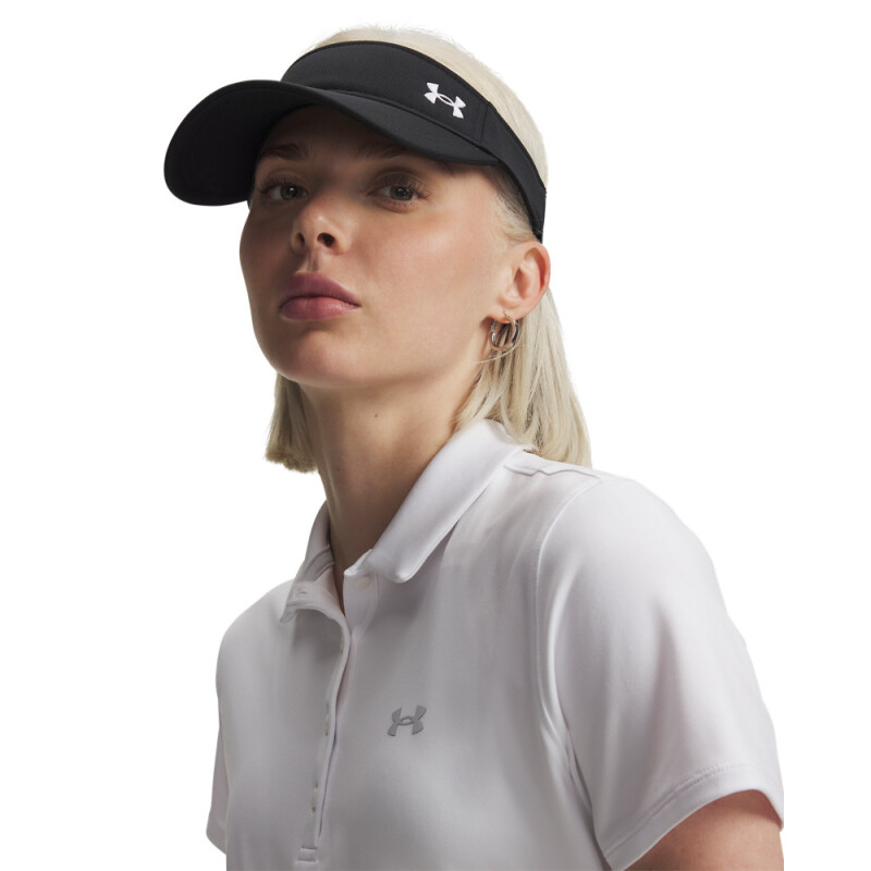 W Blitzing Visor-WHT BLK-001