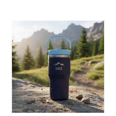 Termo Grip 590 ML Hike Color Azul