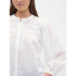 V-LS LACE INSERT FASHION TOP NEW OFF WHITE V2