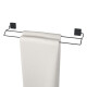 Soporte doble para toalla NEGRO