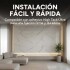 Pack x10 Placa PVC Símil Mármol 2,44x1,22m 3mm Resistente Mármol Blanco Gris Claro 2