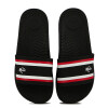 Chanclas Hombre Br Sport Tira Ancha Negro-blanco