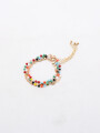 PULSERAS SET x 4 DORADO