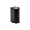 APLIQUE AUTI BIDIRECCIONAL IP54 2XGU10 MR16 REDONDO NEGRO APLIQUE AUTI BIDIRECCIONAL IP54 2XGU10 MR16 REDONDO NEGRO
